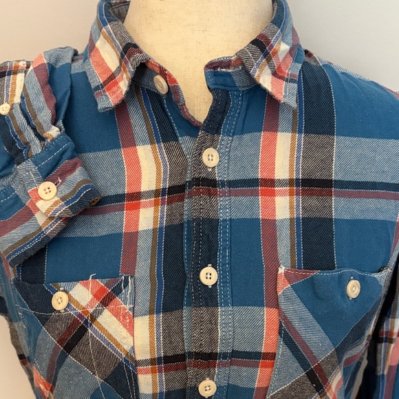 JNCO Tops - JNCO Button Down Plaid Shirt Size Medium